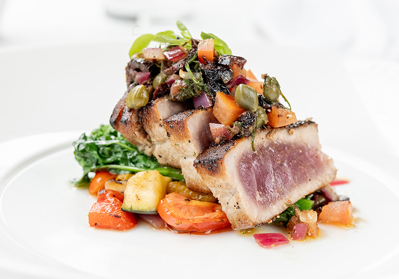 Seared Tuna Steak